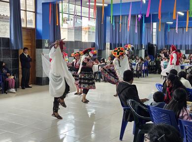 Peru traditional dance