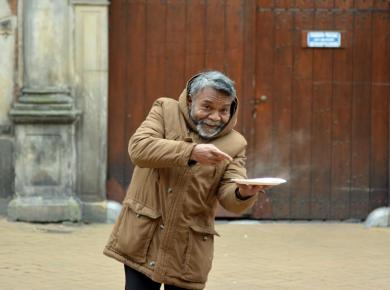 Sint Pannekoek (Saint Pancake’s day) Pictured, Max Tauran. 